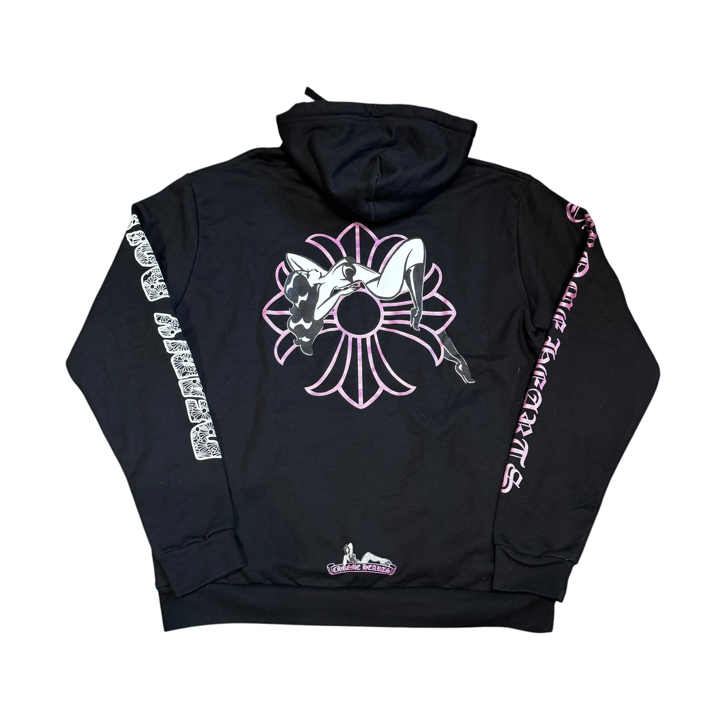CHROME HEARTS × DEADLY DOLL 2026SS ONLINE Limited Pullover Hoodie