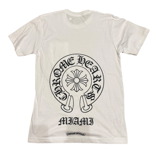 CHROME HEARTS Miami Exclusive T-Shirt "White"