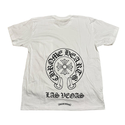 CHROME HEARTS Las vegas Exclusive T-Shirt "White