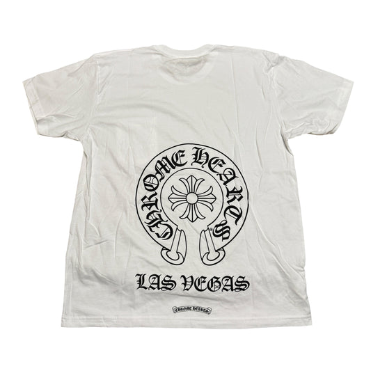 CHROME HEARTS Las vegas Exclusive T-Shirt "White