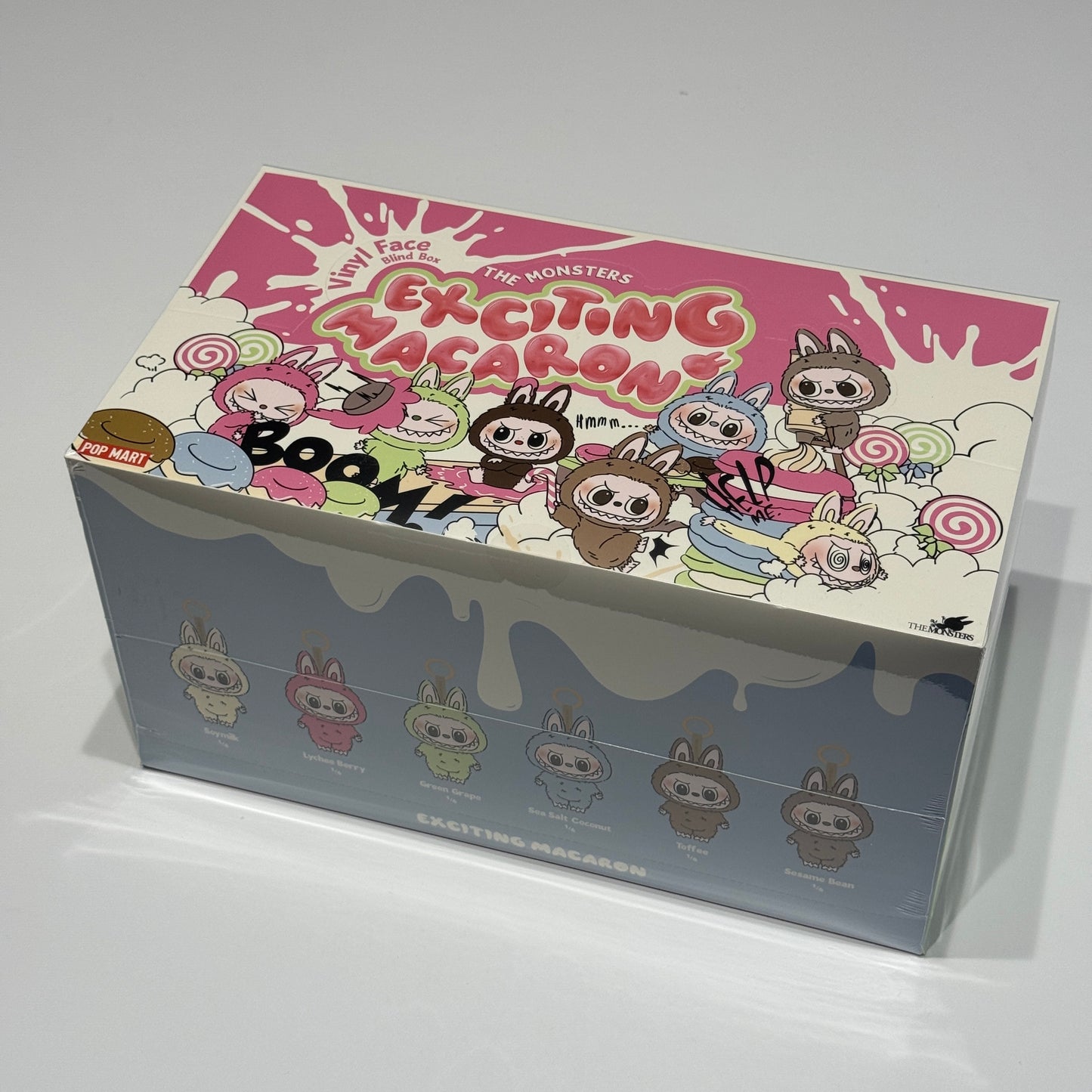 POP MART THE MONSTERS (LABUBU) Exciting Macaron Plush Series [Assortment Box]