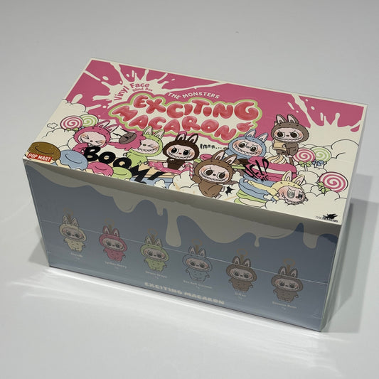POP MART THE MONSTERS (LABUBU) Exciting Macaron Plush Series [Assortment Box]