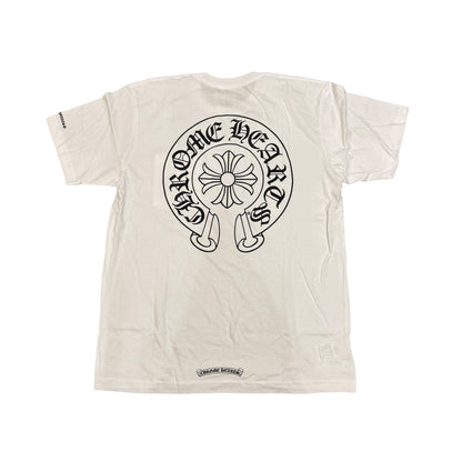 Chrome Hearts Horseshoe Logo Pocket T-Shirt "White" Size M
