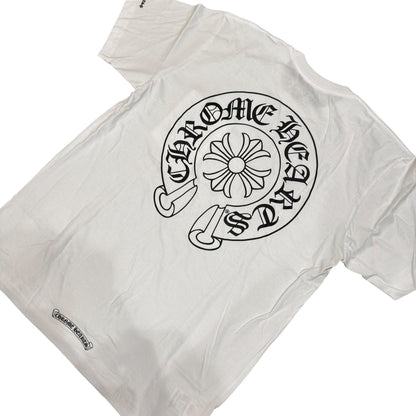 Chrome Hearts Horseshoe Logo Pocket T-Shirt "White" Size L