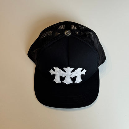 CHROME HEARTS Cemetery Cross Mesh Cap