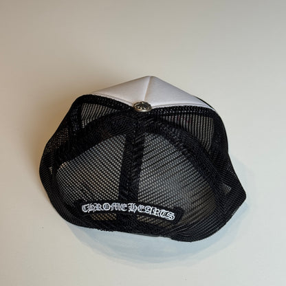 Chrome Hearts 3 Cross Patches Trucker Cap
