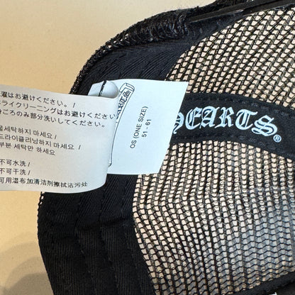 Chrome Hearts 3 Cross Patches Trucker Cap