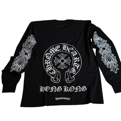 CHROME HEARTS Hongkong Limited Horseshoe Long Sleeve Tee