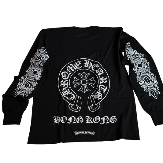 CHROME HEARTS Hongkong Limited Horseshoe Long Sleeve Tee