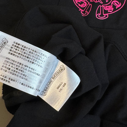 Chrome Hearts Pink Logo Horseshoe S/S Pocket Tee